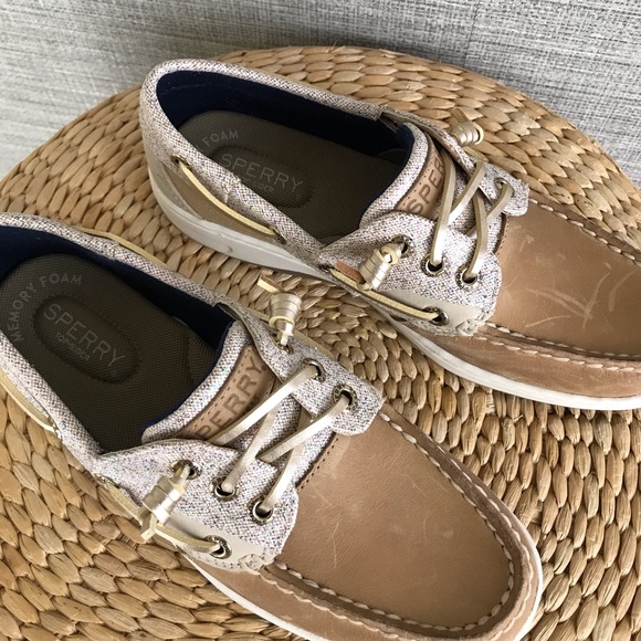 Womens Sperry Rosefish Boat Sparkle 